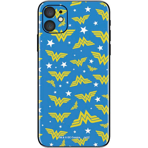 DC Comics Wonder Woman Pattern iPhone 11 Skin